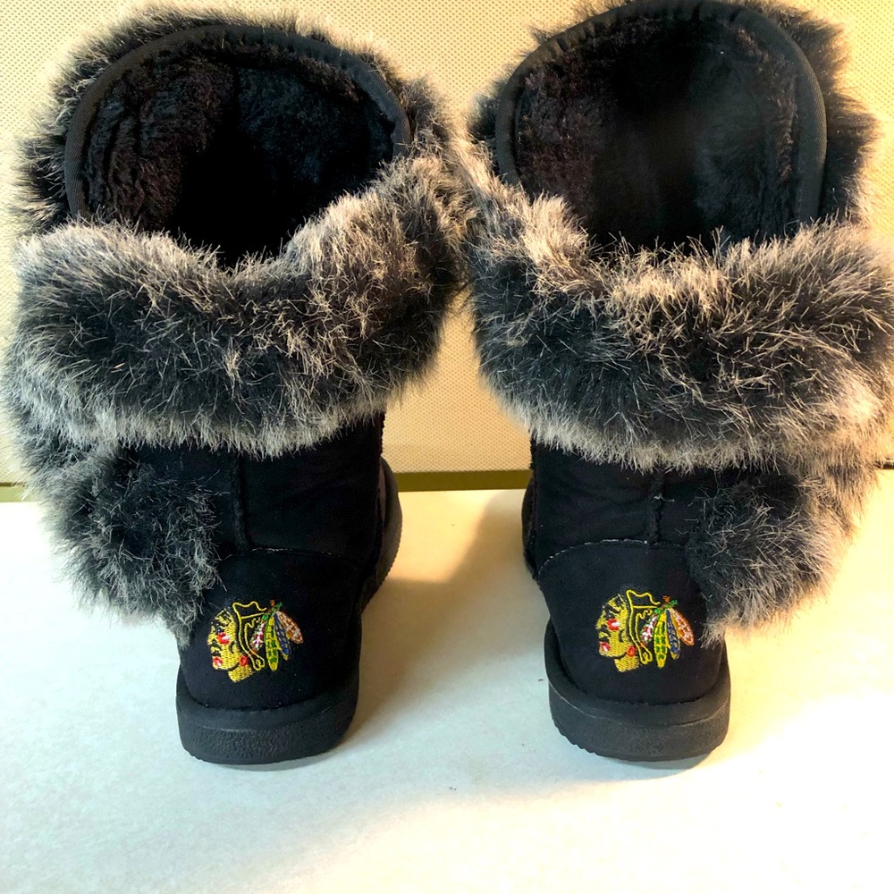 Chicago Blackhawks NHL Ladies winter Boots
